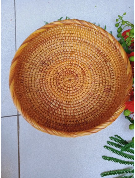 Rổ mây tre đan